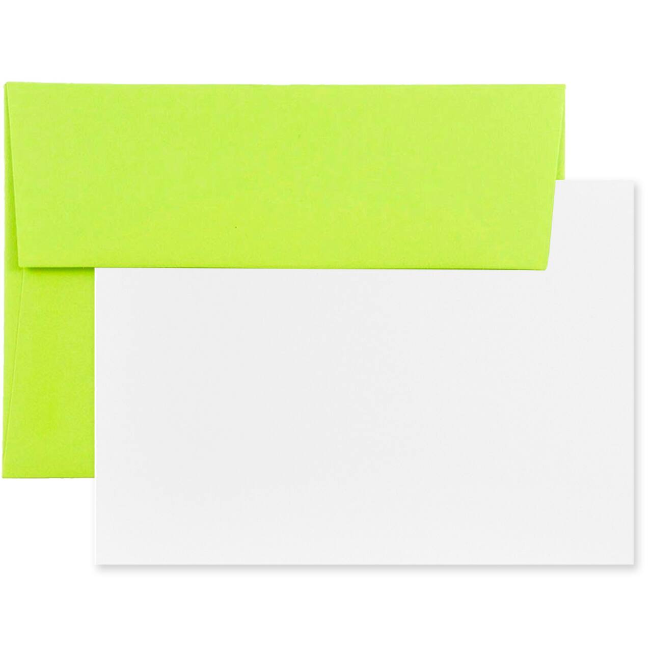 JAM Paper A6 Blank Greeting Cards & Envelopes Set, 100ct.
